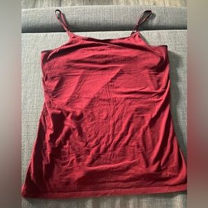 Mossimo burgundy cami